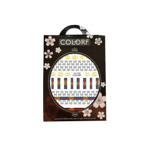 COLORF CA-569 Nail Stickers, Self-Adhesive Nail Decals with Gucci Inspired Design - Nail sticker