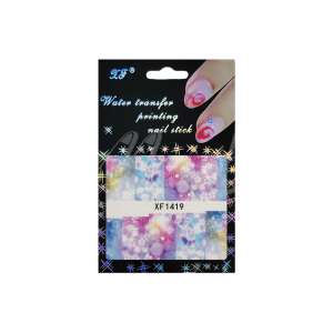 XF1419 Dream water transfer nail stickers, nail art stickers, nail decals, nail design, nail art supplies - Nail design