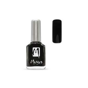 Moyra Black Nail Polish 12ml #035 - Nail polish