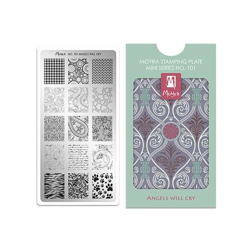 Moyra Mini körömnyomda lemez 101 Angels Will Cry, 12 minta