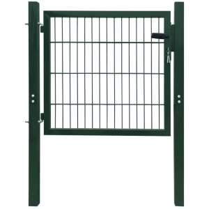 Zöld 2D kerítéskapu (egyetlen panel) 106 x 130 cm 91397446 