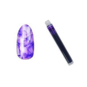 Blossom ink utántöltő patron 1ml #07 Levendulalila, körömdíszítő tinta márványhatáshoz - Patron