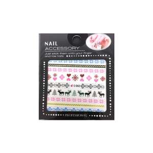Christmas nail stickers, C062, nail art, nail decals, nail accessories - Nail design