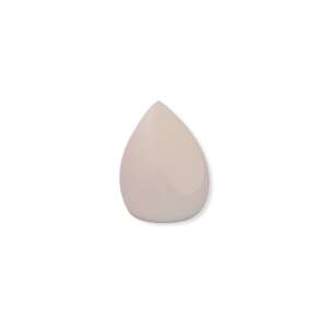 Fehér csepp alakú smink szivacs, ideális alapozó felviteléhez - Smink szivacs