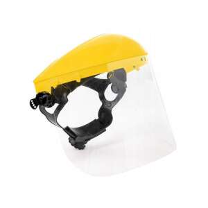 Masca de protectie cu acoperire PVC pentru coase, ferastraie, Geko, G81065Z 91413127 Scuturi de protectie fata