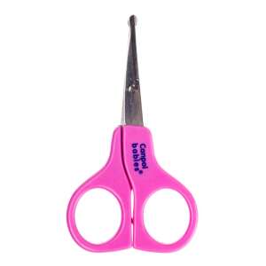 Canpol Babies rózsaszín baba olló újszülötteknek, baba körömvágó olló, biztonságos baba olló - Canpol babies