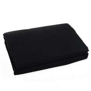 Fekete fotóshátter, 3x6m pamut stúdió háttér - Stúdió háttér