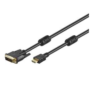 Goobay 51581 HDMI - DVI-D kábel, 3 méter - HDMI kábel