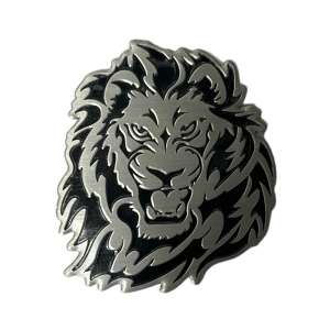 Car Emblem Model "LION", 3D Embossed, Size 6 x 7 cm