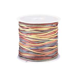 Szivárványos pamutzsinór, átmérő 1 mm, hossza 20 m, bézs 91416023 - Horgászzsinór