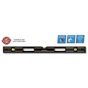 Schedpol Max Profesional 60cm level with 3 vials, magnetic, impact resistant, high precision - Spirit Level