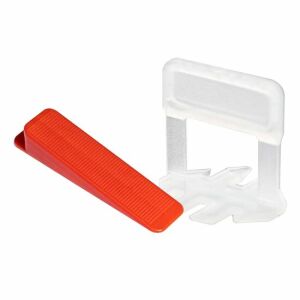 Beorol Tile Leveling System: 500 x 2 mm Spacers & 100 Wedges