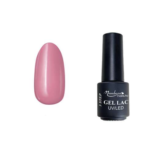 Moonbasa Nails 3 lépéses gél lakk UV/LED #141 Aloha Hoaloha! gél lakk, 4ml, rózsaszín - MoonbasaNails