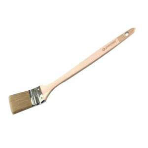 Painter radiator brush with wooden handle, 25mm - Cleaning brush