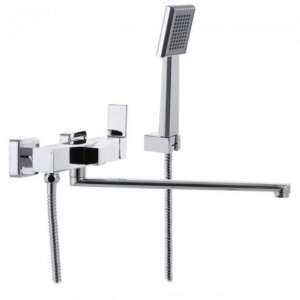 Mixxus Premium Franco 006-25 Euro bathtub faucet, brass, chrome-plated, with single-lever shower head