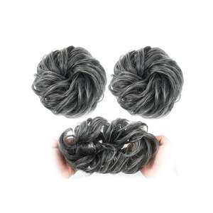 Gumis konty/copf  A302Q5-1TDimgray Mákosszürke 34793087 - Hajhosszabbítás