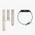 Adjustable length silicone watch band for Xiaomi Redmi Watch 2 and Redmi Watch 2 Lite, beige and green color, Kwmobile brand