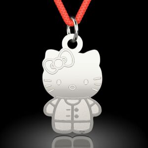 Pandantiv din argint cu snur model Hello Kitty 138433876 - Pandantive damă