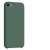 Zöld szilikon tok Apple iPod Touch 6. és 7. generációhoz, hátulnézet