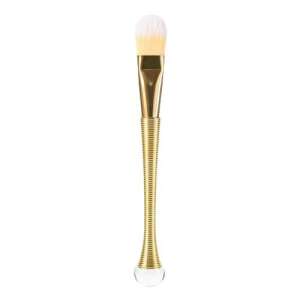 Goldene Foundation-Pinsel, Make-up-Pinsel, flacher Foundation-Pinsel - Make-up-Pinsel & Bürste