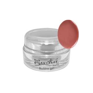 Moonbasa Nails Elastic Hard Builder Gel #066, 15g, pink builder gel for nails - Artificial nail gel