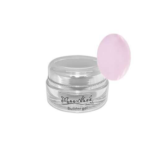 Moonbasa Nails Elastic Hard Építő zselé 5g #081, rózsaszín zselé körmök építéséhez