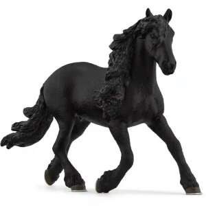 Schleich 13975 Friesian Stallion toy figure, black horse figurine - Figure