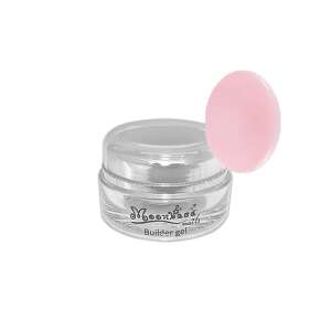 Moonbasa Nails Építő zselé, 5g, #061, Elastic Hard, Rózsaszín, műköröm építéséhez - MoonbasaNails