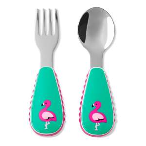 Skip Hop Zoo evőeszköz Flamingo 91421465 Gyerek tányérok, evőeszközök, étkészletek