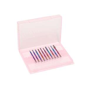 10 piece nail drill bit set, nail grinder bits, manicure tools, nail art tools, electric nail drill bits, professional nail drill bits - Nail grinder accessory