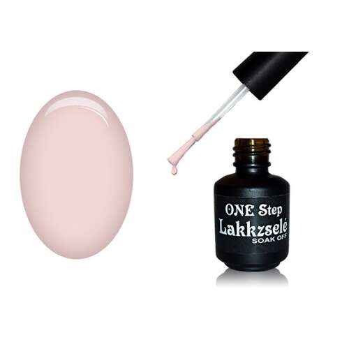 ONE Step Géllakk 5ml #333 Púder rózsaszín, Áztatható géllakk tartós manikűrhöz - Gél lakk