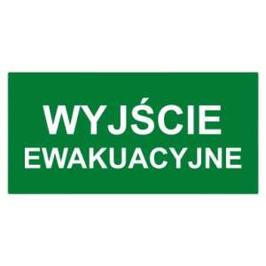 C91-MLR-PKT-WEW Piktogram vészvilágítóhoz (lengyel felirat) 91438684