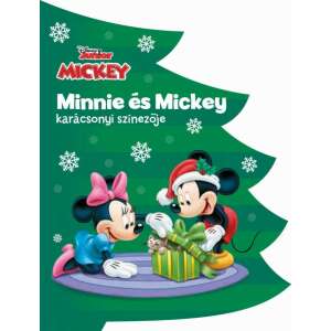 : Disney - Minnie és Mickey karácsonyi színezője 91443701 "Mickey"  Foglalkoztató füzetek, kifestő-szinező