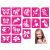 Girly Stencil Set 15 pcs #501065 101459417