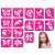 Girly Stencil Set 15 pcs #501065 101459417