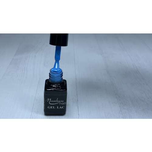 Moonbasa Nails Gel Lac #327 Kék One Step Gél Lakk 5ml