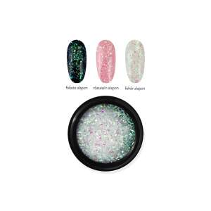 Moyra Magic Flakes No. 03 nail glitter, 1g, iridescent, holographic, multi-colored, for gel polish, acrylic nails, and nail art - Nail design
