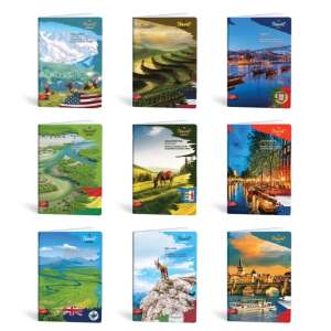 Lipamill Travel A4 Vonalas Füzet - 42 Lap