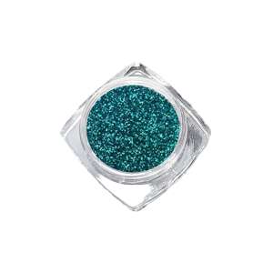 Finom csillámpor 3g CG152 türkiz zöld csillámpor köröm díszítéshez - Körömdíszítő csillámpor