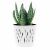 Prosperplast Sandy Round Virágcserép - Fehér - 7,9L 91456597