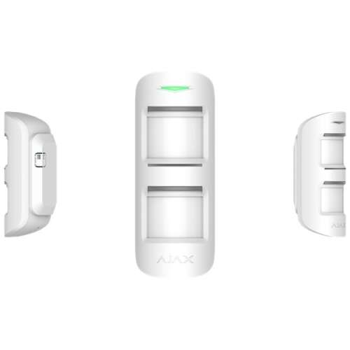 Ajax MotionProtect Outdoor WH bezdrôtový vonkajší dual PIR senzor pohybu, biely