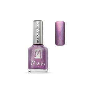 Moyra Holographic Effect Nail Polish #255 Gravity, 12ml, Purple - Nail polish