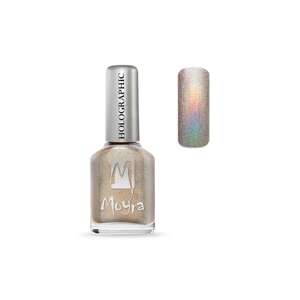 Moyra Holographic Effect Nail Polish #252 Infinity, 12ml, holographic nail polish, silver glitter nail polish - Nail polish
