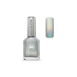 Moyra Holographic Effect Nail Polish #251 Sirius, 12ml, Silver - Nail polish