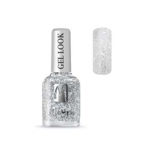 Mayra Gel Look Nail Polish #998 Élise, silver glitter nail polish - Nail polish
