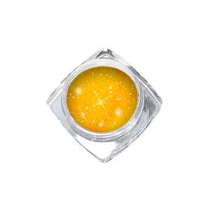 Neon csillámpor 3g NC506, sárga csillám köröm díszítéshez - Körömdíszítő csillámpor