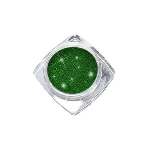 Extra finom csillámpor 3g SF341 zöld csillámpor körmökhöz - Körömdíszítő csillámpor