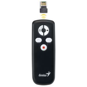 Genius 100 Smart Wireless Presenter Red Laser Black 31090010100
