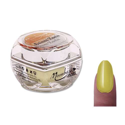 Moonbasa Nails Színes zselé 5g #014 Sárga UV zselé körmökhöz