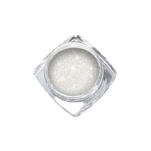Finom csillámpor 3g CG205, white glitter powder for nails - Nail design